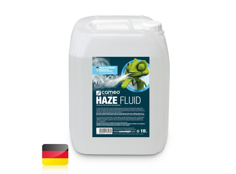 Cameo HAZE FLUID 10L - Haze fluid for fine fog density, long standing time